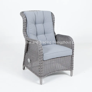 Leisure Half Round <b>Rattan</b> Garden 4pcs Lounge Set Outdoor Reclining Function Set Furniture - Product Image 3