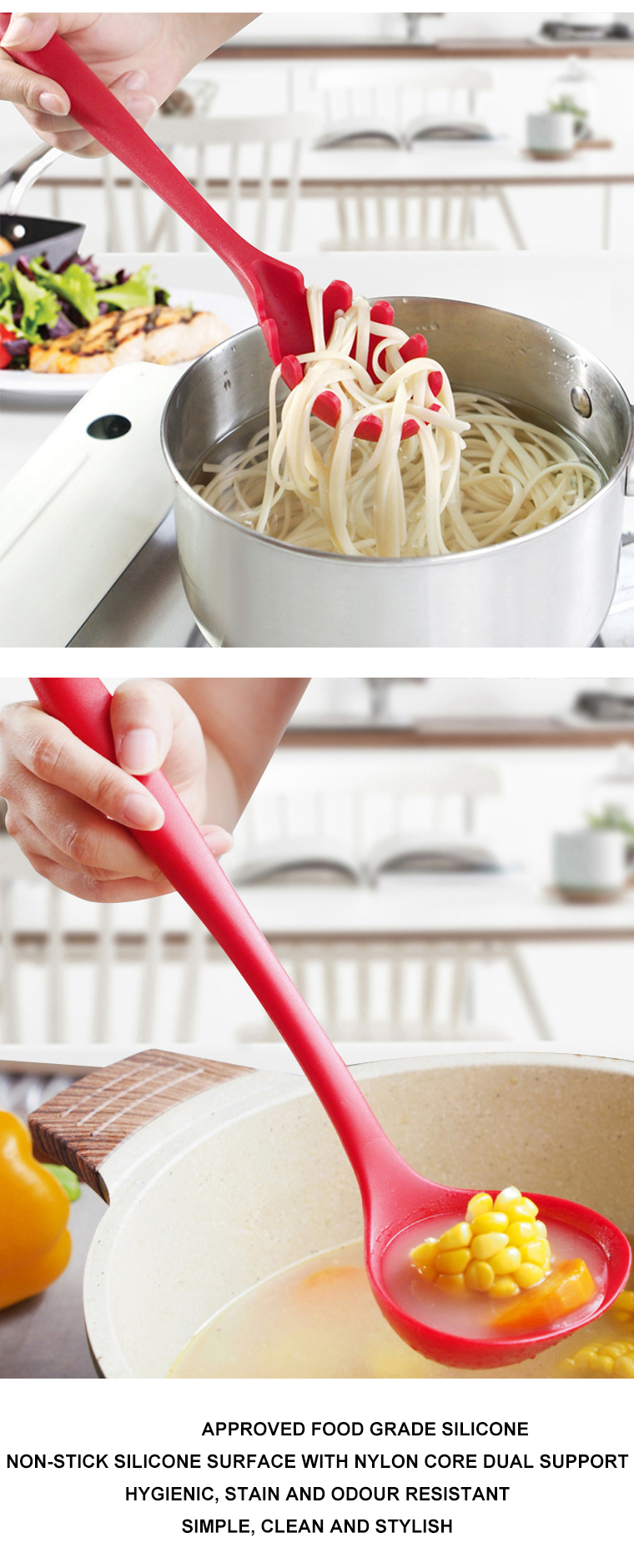 Amazon Hot Selling 10pieces Kitchen Accessories Silicone Kitchen Utensils Set Baking Tools Silicone Kitchen Cooking Utensils Set
