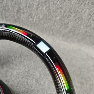Volante de Coche de Fibra de Carbono LED de Alto Rendimiento para <span class=keywords><strong>BMW</strong></span> M2 M3 M4 M5 M6 X5M X6M F80 F30 F10 F16 F10 F30 F32 F36 E90 E92 - Product Image 6