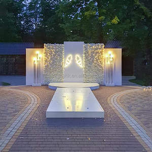 Fondo Acrílico Personalizado LEDA para Bodas, Cumpleaños, Decoración de Escenarios Grandes - Product Image 1