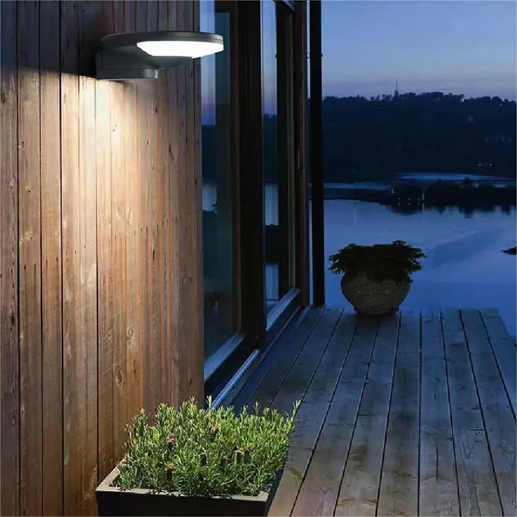 Waterproof Bright Solar Exterior Wall Lights For Garden Driveway Warm White Cold White Solar Exterior Wall Lights