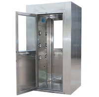 Nouvelle douche d'air pour salle blanche en acier inoxydable 304 pour une personne avec filtre HEPA et garantie d'un an
