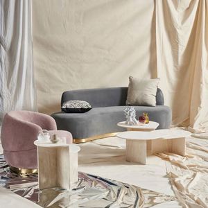 Bordo nordico in pietra naturale della caverna alcuni designer creativi del soggiorno sul comodino divano ad <span class=keywords><strong>angolo</strong></span> alcuni tavolino da <span class=keywords><strong>caffè</strong></span> rimovibile - Product Image 4