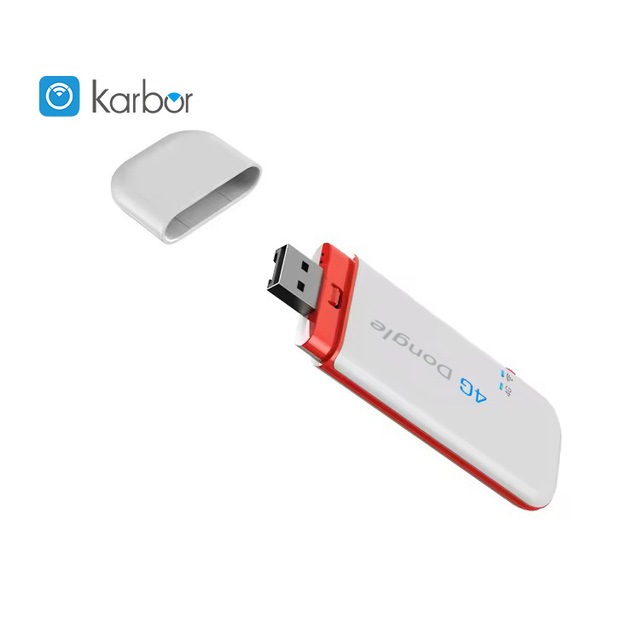 Karbor Wingle 4G LTE USB WiFi Modem Dongle-Small Travel Net with QoS 1 SIM Card Support 300Mbps