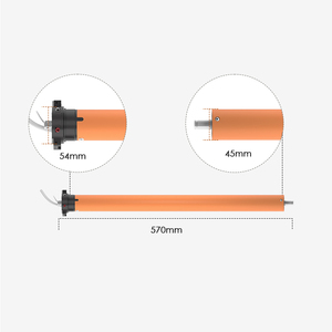<span class=keywords><strong>Moteur</strong></span> de stores enrouleurs électriques personnalisés Fenêtre intelligente coupe-vent motorisée pour fenêtres françaises-Télécommande écologique - Product Image 6