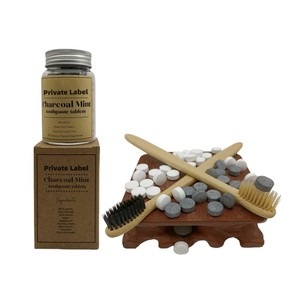 Comprimés de dentifrice naturels à base de plantes, sans fluor, saveur personnalisée, <span class=keywords><strong>anti</strong></span>-caries, blanchissant - Product Image 6
