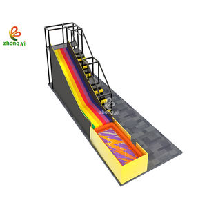 Tube diable beignet vague air Valcano interactif trompette goutte Tube toboggan aire de jeux pour enfants enfants et adultes - Product Image 4