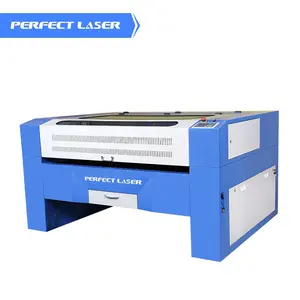 Perfeito Laser Vidro Acrílico Corte De Madeira Pano De Gravação De Tapete Máquina De Corte A Laser De CO2