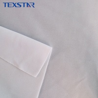 Tissu en jersey interlock double face tricoté à la chaîne 100 % polyester recyclé, écologique, respirant, séchage rapide, 165 g/m², pour doublure