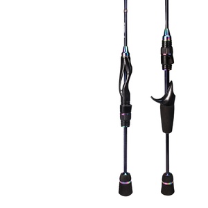 Canne à pêche en fibre de verre micro-tressée ultra-légère pour micro-objets, type 'bouche de cheval', pour la pêche en courant fort, stock usine Weihai - Product Image 1