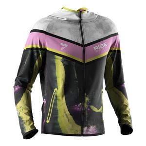 Vente en gros de sweats à capuche zippés pour hommes, sublimés, pour le sport de lutte - Product Image 3