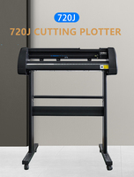 Yinghe YH-720J/720D Cortadora de Vinilo Básica de Alta Calidad 630mm 247.24mm 2ft Sin Contorno Plotter de Corte de Adhesivos 120m/min Papel de 720mm