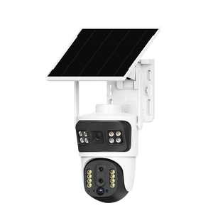 Xiaovv V380 BP5 cộng với DL tầm nhìn ban đêm ba ống kính 4MP năng lượng mặt trời Máy ảnh hai chiều âm thanh PIR phát hiện báo động đẩy máy ảnh ngoài trời - Product Image 1