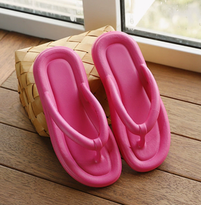 Ciabatte Infradito <span class=keywords><strong>da</strong></span> <span class=keywords><strong>Donna</strong></span> di Alta Qualità, Tendenza Moda Estiva, Colorate, con Suola Piatta in EVA, Sandali per Uso Domestico e Esterno - Product Image 3