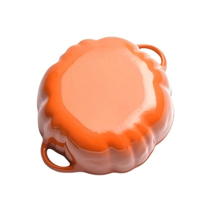 <span class=keywords><strong>Cocotte</strong></span> <span class=keywords><strong>en</strong></span> <span class=keywords><strong>fonte</strong></span> émaillée antiadhésive et durable, forme citrouille, pour ragoûts, rôtis, soupes, casseroles et plats classiques tout-<span class=keywords><strong>en</strong></span>-un - Product Image 2