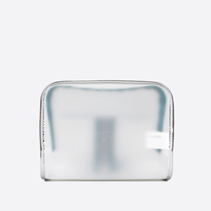 Easy to Clean EVA <b>Makeup</b> Bag Striped Frosted Cosmetic Bag <b>Makeup</b> Case Travel <b>Storage</b> Case - Product Image 4