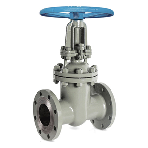 วาล์วประตูเหล็กหล่อแบบมีหน้าแปลน SONGO DN400 ขนาด 16 นิ้ว ANSI 300LB แบบก้านยกพร้อมวงล้อหมุน  วาล์วประตูแบบมีซีลโลหะ WCB - Product Image 6