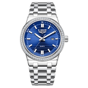 Reloj de Hombre de Aleación y Cristal con Logotipo Personalizado, Resistente al Agua, de Cuarzo, Luminoso, con Fecha, Estilo Ejecutivo, Gran Venta - Product Image 2