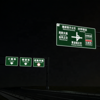 Señales de Tráfico LED Impermeables para Guía e Información, Señales para Carreteras
