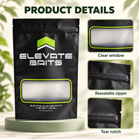 Sacs Doypack en plastique à fermeture éclair personnalisés de 1 kg, 2 kg, 3 kg, 5 kg pour l'alimentation des carpes, la pêche, les appâts, les bouillettes, les berley et l'emballage d'aliments.