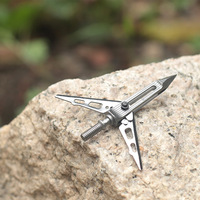 Puntas de Flecha Mecánicas de Dos Cuchillas Rage Extreme Hunting para Caza, Tiro al Aire Libre, Equipo de Caza