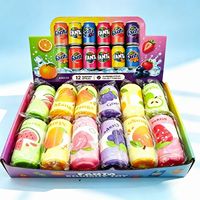 Nouveau produit transfrontalier le plus vendu : Jouets réalistes en forme de bouteille de boisson et de bouteille de fruit, jouets moelleux en PU à récupération lente