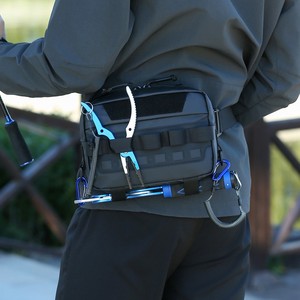 Túi đeo chéo thể thao nam nữ chống nước Oxford đựng điện thoại, dung tích 10L, kiểu dáng chiến thuật, đeo hai vai, dùng cho chạy bộ, đạp xe, đựng điện thoại - Product Image 1