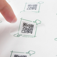 Gestión de inventario Etiquetas de código QR personalizadas impermeables duraderas Pegatinas para escanear