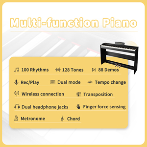 Pianoforte digitale 88 tasti prezzo pianoforte tastiera digitale tastiera pianoforte verticale organo elettronico - Product Image 3