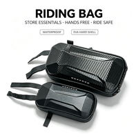 Étui de luxe en EVA avec fermeture éclair pour sac de guidon de vélo, étanche, grande capacité, coque rigide, sac de voyage spécial pour vélo