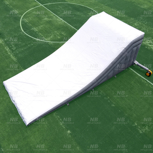 High Quality <b>Inflatable</b> Mountain Bike Landing Airbag With PVC Material CE/ Certified 3-Year Warranty <b>Inflatable</b> Bike Airbag Infl - Product Image 4
