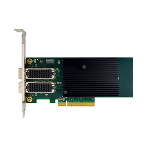 Carte réseau serveur fibre optique double SFP+ 10/100/1000 Mbps PCI X8 X710-DA2 à prix d'usine pour NAS, station de travail et PC de bureau - Product Image 3