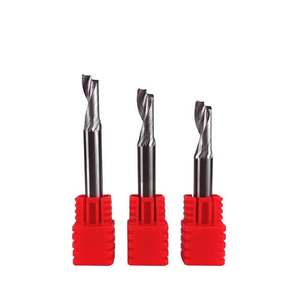 Jimmy Carbide Single Flute Square <strong>End</strong> <strong>Mill</strong> <strong>for</strong> High-Gloss Engraving on Aluminum &amp; Acrylic 3.175/4/5/6/8/10 - Product Image 4