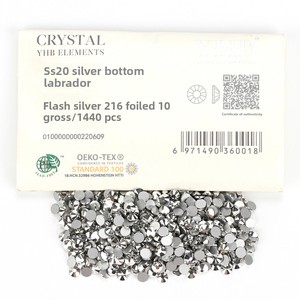 YHB 202~227 Cristales de Electrochapado en Frío, Adhesivos Planos, Sin Calor, para Bolsos, Uñas, Arte, Tela, Decoración de Prendas, Manualidades - Product Image 5