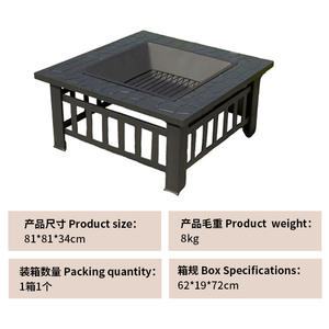 Table de <span class=keywords><strong>barbecue</strong></span> multifonctionnelle, foyer de camping, poêle à bois, <span class=keywords><strong>barbecue</strong></span> extérieur - Product Image 6