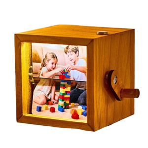 Regalo de San Valentín, Adornos Luminosos para Escritorio, Máquina Personalizada para Pasar Páginas con Fotos - Product Image 1