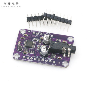 Placa Decodificadora Estéreo I2S UDA1334A, Módulo de Decodificación de Audio para Procesamiento de Audio - Product Image 1