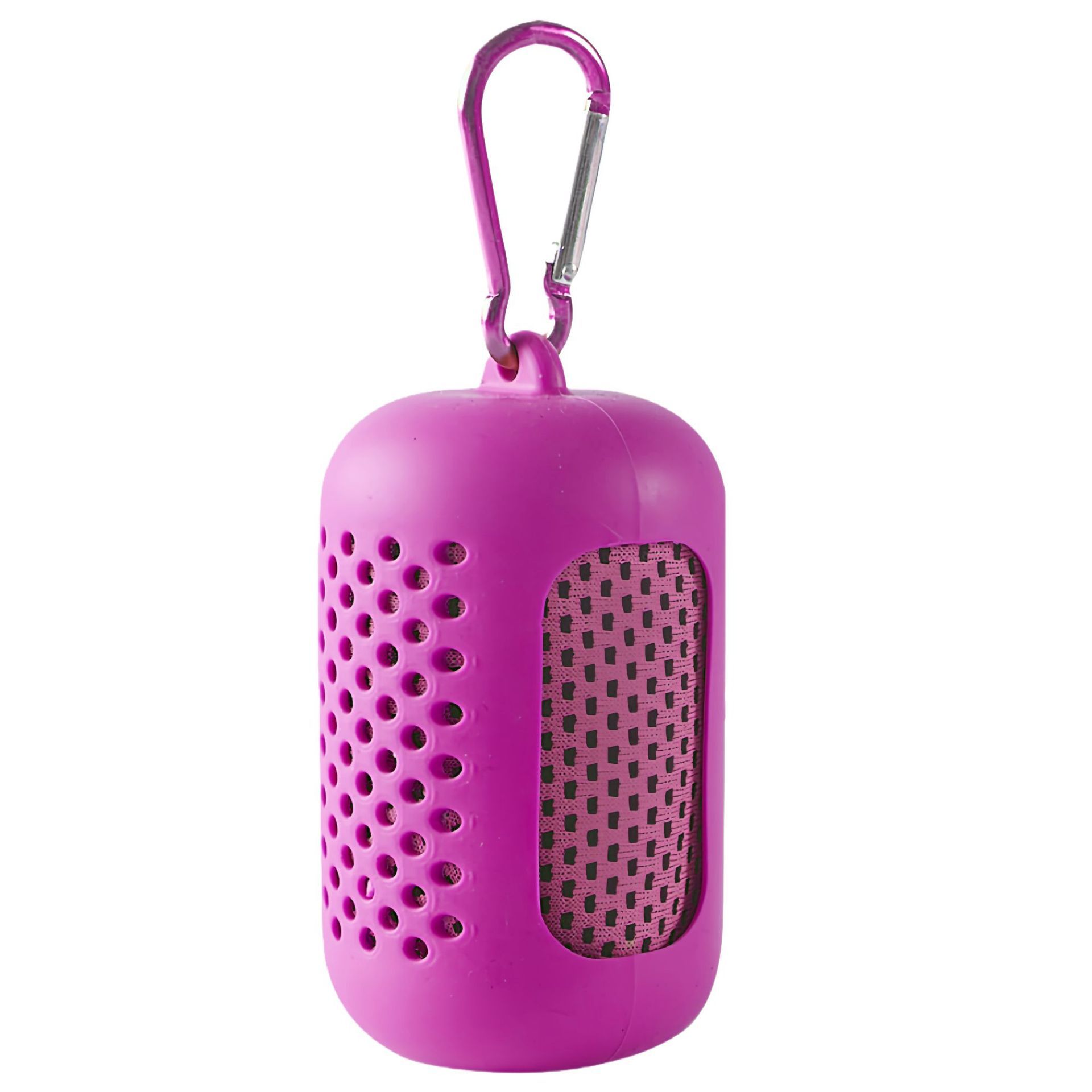 colorful Silicone Sleeve Towel [Rose Red]