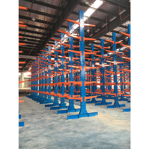 Scaffalature Industriali a Doppio Lato Impilabili in Acciaio di Alta Qualità per Magazzino, Scaffali a Sbalzo Resistenti per Esterni - Product Image 5