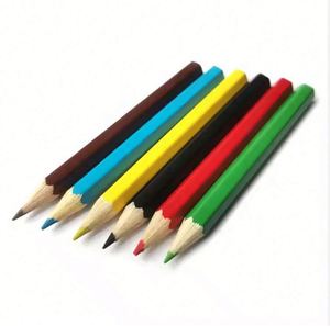 Ensemble de crayons à dessin scolaires en bois de haute qualité, 6 couleurs, crayons standard - Product Image 1