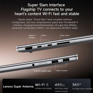 โน้ตบุ๊ก XiaoXin Pro 14GT R9-465H รุ่นใหม่ปี 2026 แรม 32GB ความจุ 1TB หน้าจอ OLED 14 นิ้ว ความละเอียด 2.8K สำหรับความบันเทิงส่วนบุคคล เล่นเกม และธุรกิจ XiaoXi - Product Image 6