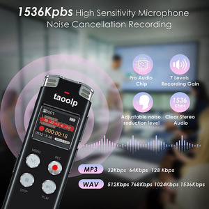 Máy ghi âm kỹ thuật số taoolp với mật khẩu Phát lại nhạc được bảo vệ cho các bài giảng - Product Image 6