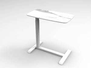 Chất lượng cao Máy tính xách tay bàn Chiều cao có thể điều chỉnh máy tính bảng cạnh giường ngủ thường vụ bàn với Hidden bánh xe Đối với trang chủ - Product Image 5