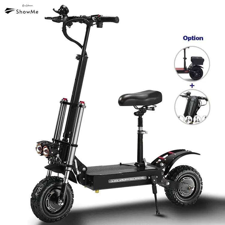 3000w 6000w 8000w Electronic Scooter With Seat 90kmh Stand Up Scooter Electric