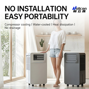 Nouveau climatiseur portable électrique HLS-POG220-1 AC220V sans installation pour la maison, les <span class=keywords><strong>camping</strong></span>-cars et les caravanes - Product Image 4