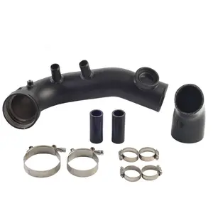 Burger Motorsports Intake Turbo Charge Ống Làm Mát Kit Phù Hợp Với HKS SSQV BOV Cho BMW N54