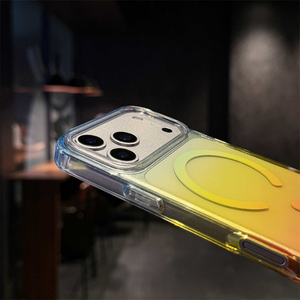 เคสโทรศัพท์กันกระแทกแบบไล่เฉดสี พิมพ์ลาย IMD รองรับการชาร์จไร้สายแบบแม่เหล็ก สำหรับ iPhone 17 AIR 18 Pro Max 16 15 14 13 12 - Product Image 3