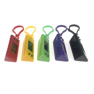 Keychain Electronic <b>Clock</b> Mini Portable <b>LED</b> Display Quartz Battery Powered Plastic Shell For Student Exam Use - Product Image 1