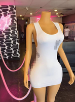 Robes d'été pour femmes, imprimées, à découpes, robes slim, robes mini tendance et sexy, vêtements de créateurs pour femmes