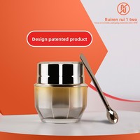 Usine Propre – Emballage Cosmétique en Plastique Double Couche en Acrylique de Luxe Léger 15g pour Crème et Vernis à Ongles, Soin de la Peau, LOGO Personnalisé – Chine
